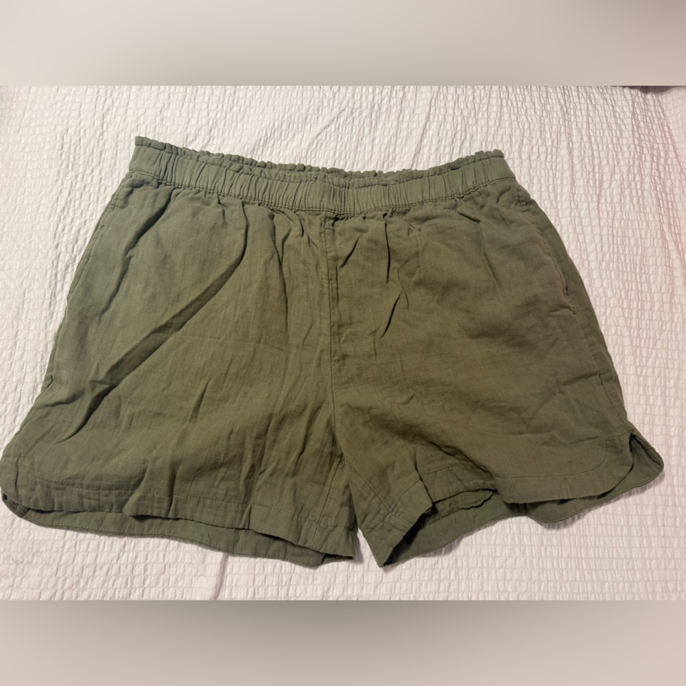 Old Navy High Waist Green Shorts